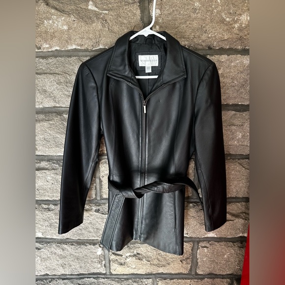 Women’s Leather Jacket Worthington - Picture 3 of 6